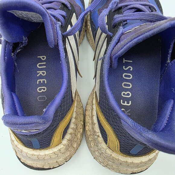 Adidas Grade School Pureboost Light Kids Size 3.5 Purple Athletic shoes Casual - Picture 5 of 14